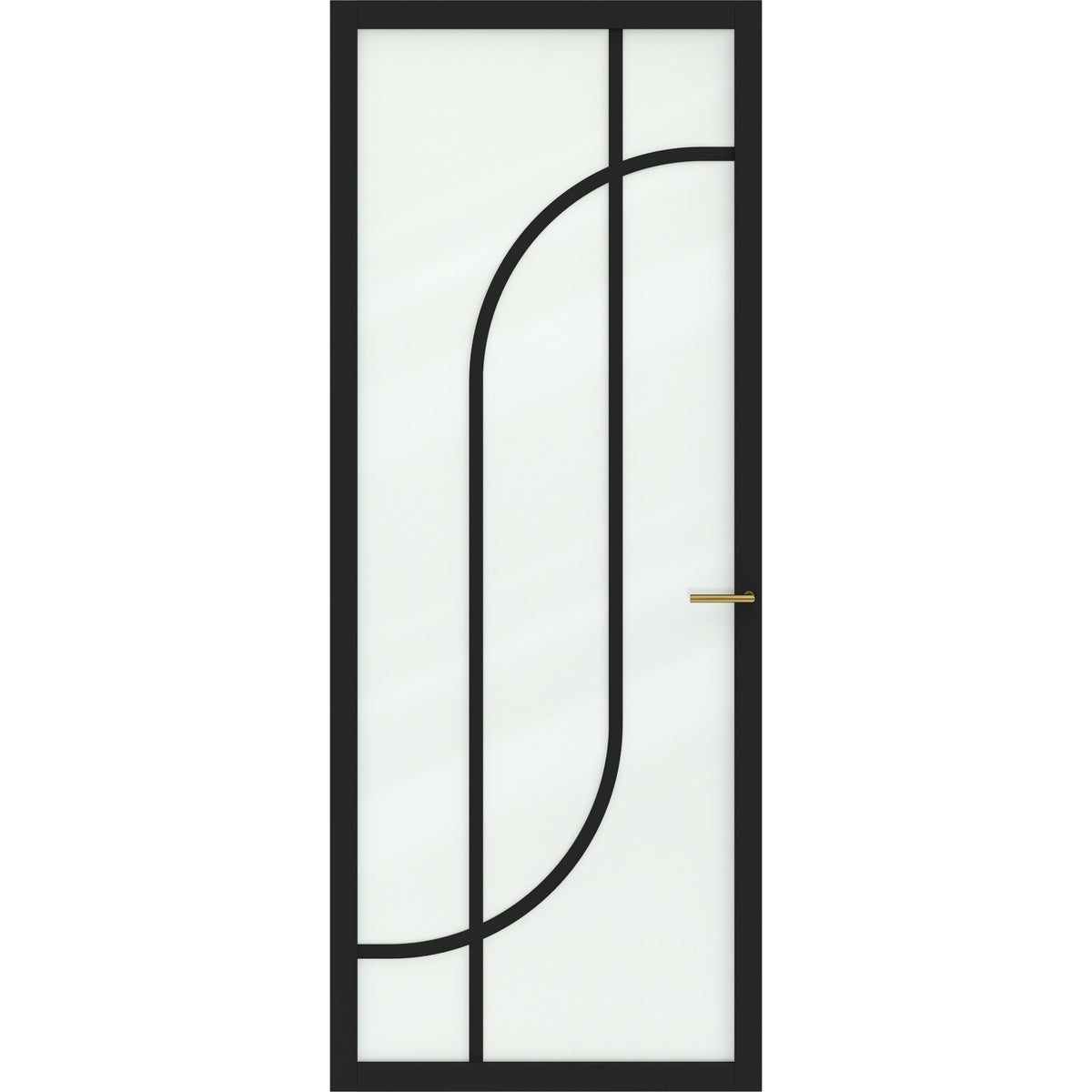 Binnendeur Slim series One SSL 4517 Nevel glas