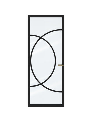 Binnendeur Slim series One SSL 4518 Blank glas
