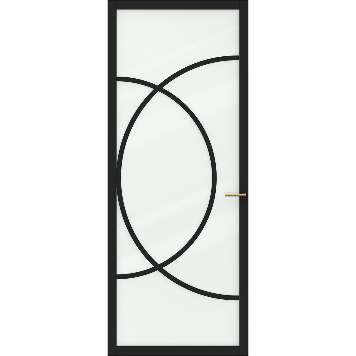 Binnendeur Slim series One SSL 4518 Nevel glas