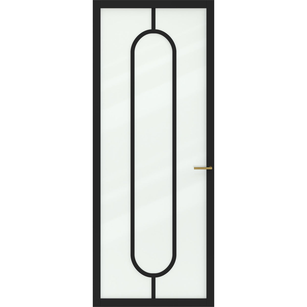 Binnendeur Slim series One SSL 4519 Nevel glas