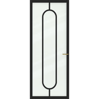 Binnendeur Slim series One SSL 4519 Nevel glas
