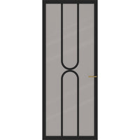 Binnendeur Slim series One SSL 4520 Rook glas