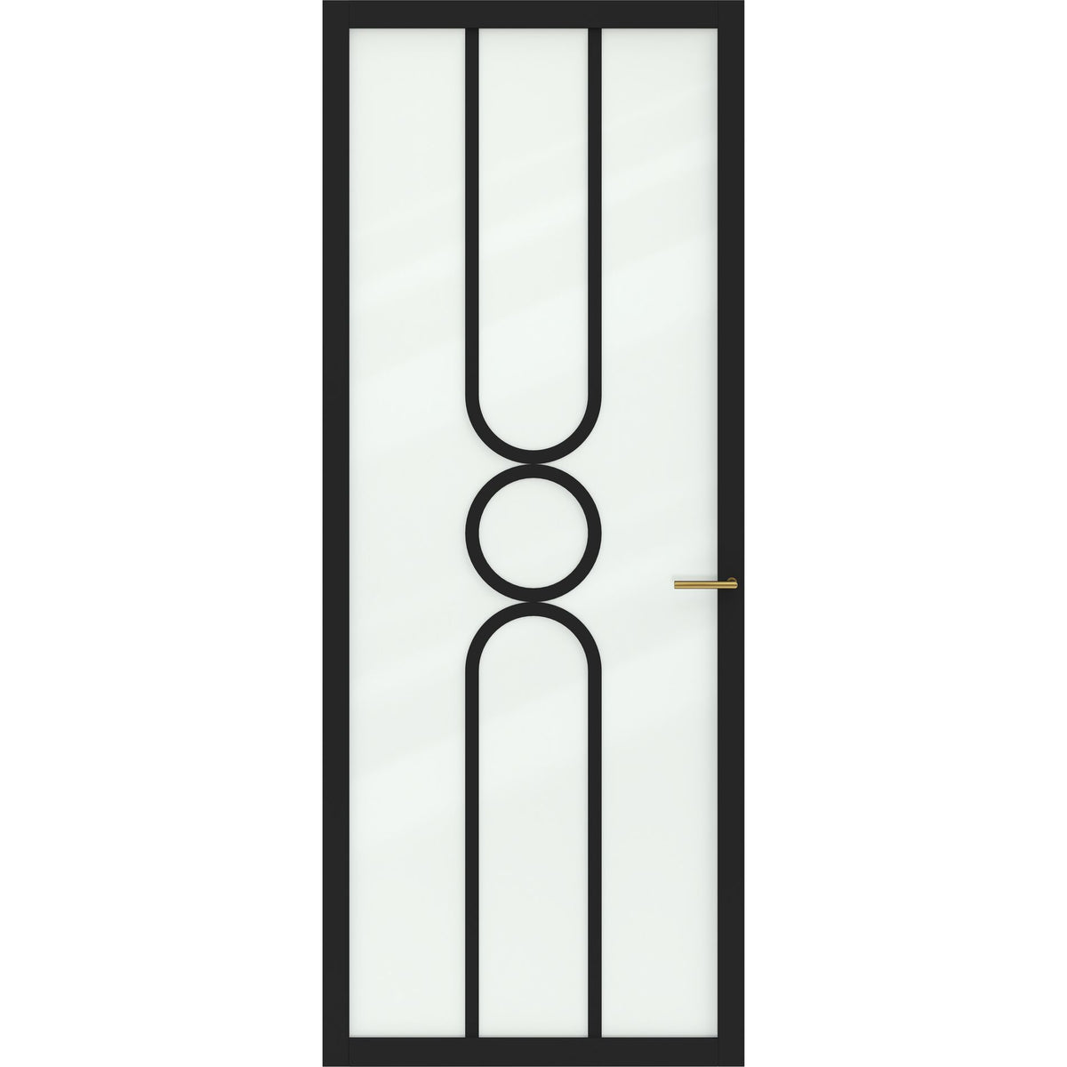 Binnendeur Slim series One SSL 4521 Nevel glas