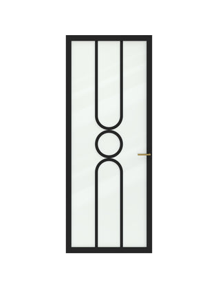 Binnendeur Slim series One SSL 4521 Nevel glas