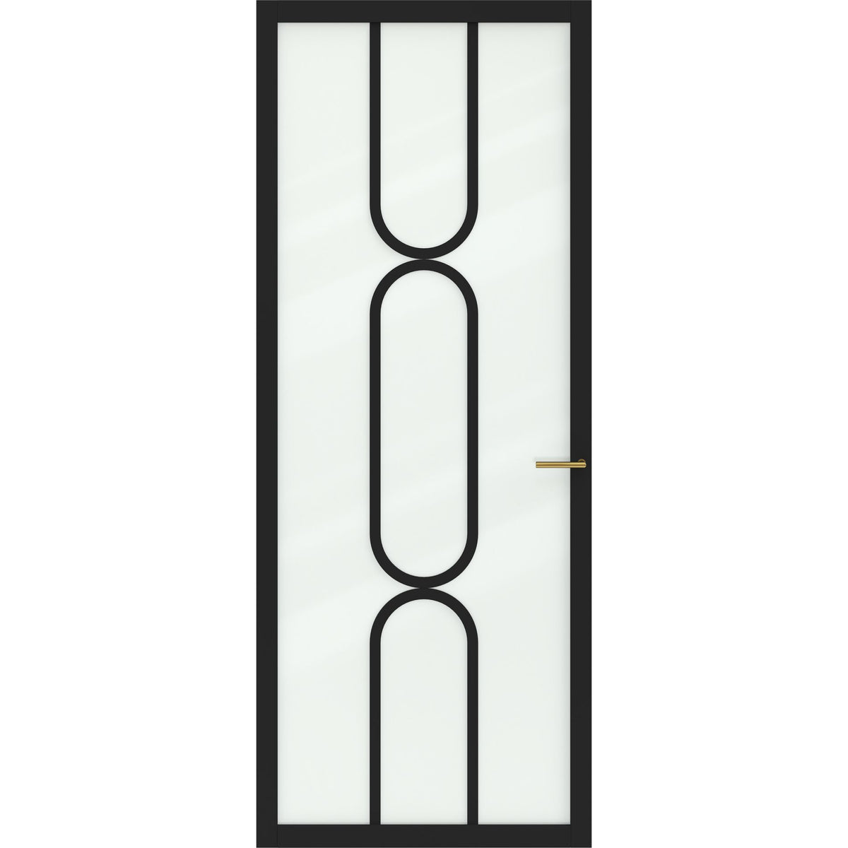 Binnendeur Slim series One SSL 4522 Nevel glas