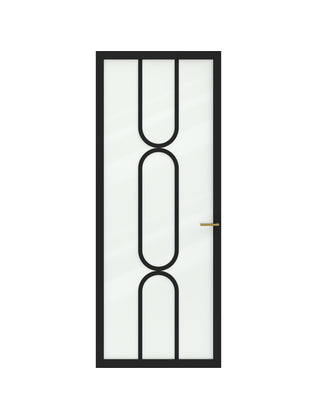 Binnendeur Slim series One SSL 4522 Nevel glas