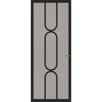 Binnendeur Slim series One SSL 4522 Rook glas