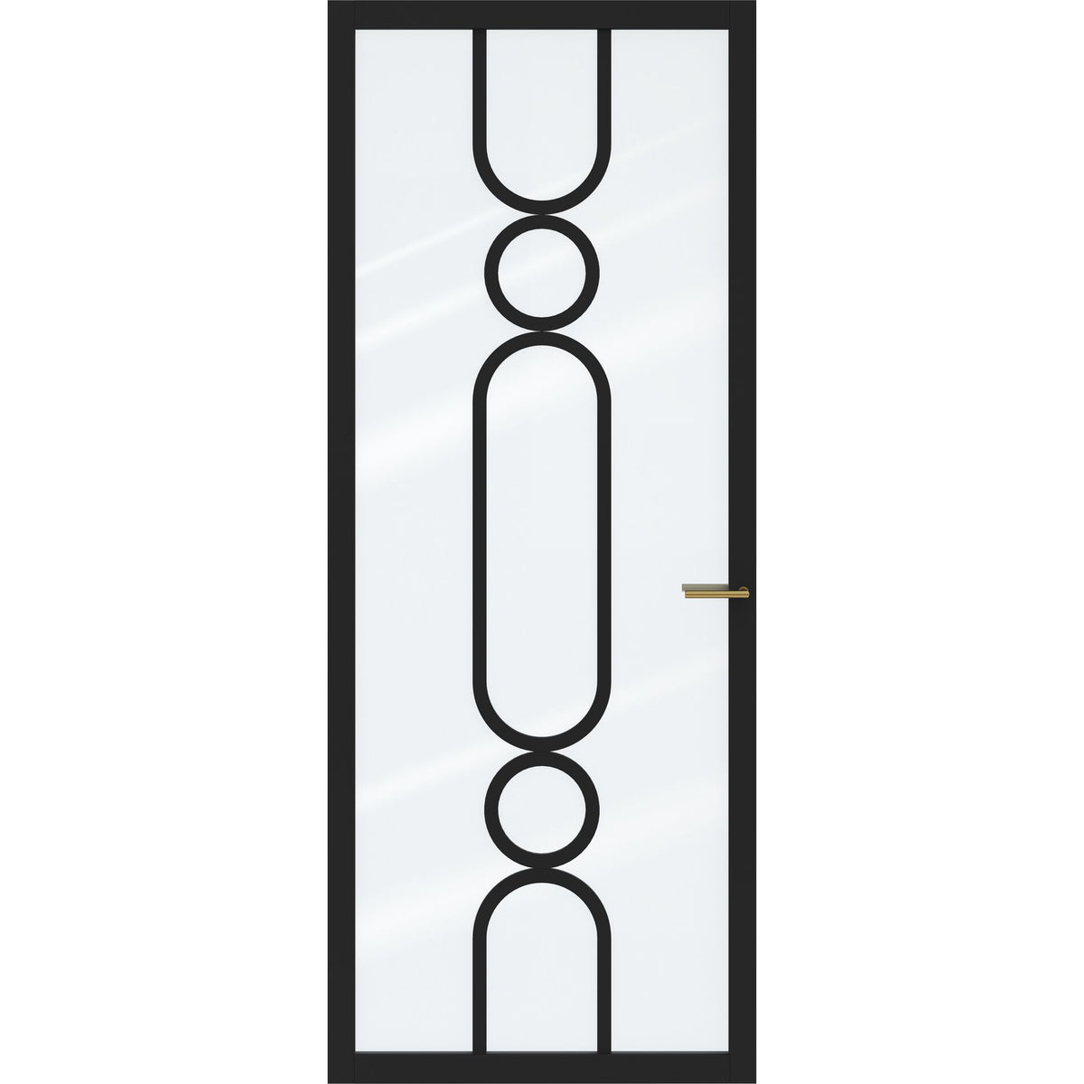 Binnendeur Slim series One SSL 4523 Blank glas