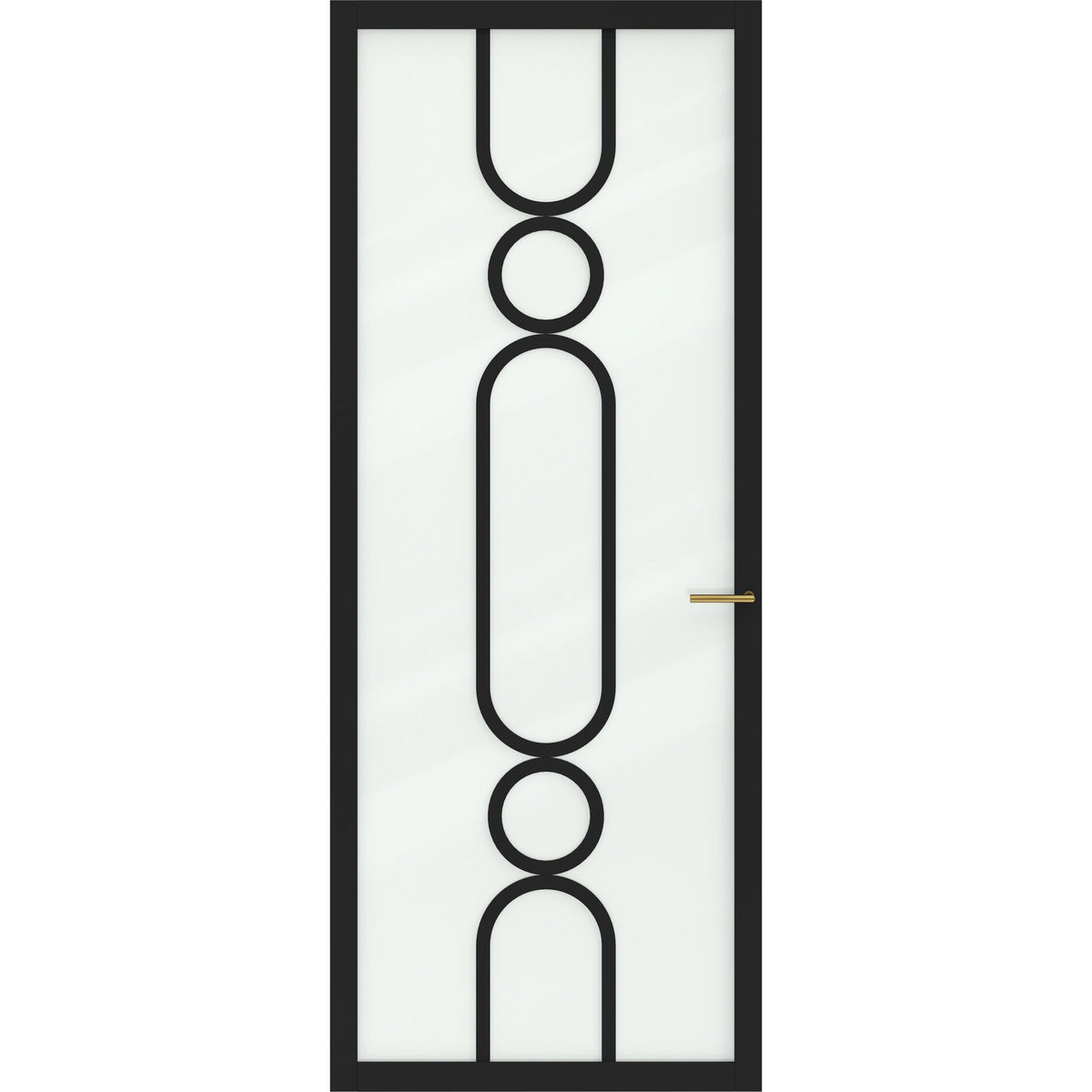 Binnendeur Slim series One SSL 4523 Nevel glas
