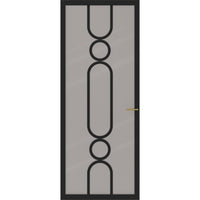 Binnendeur Slim series One SSL 4523 Rook glas