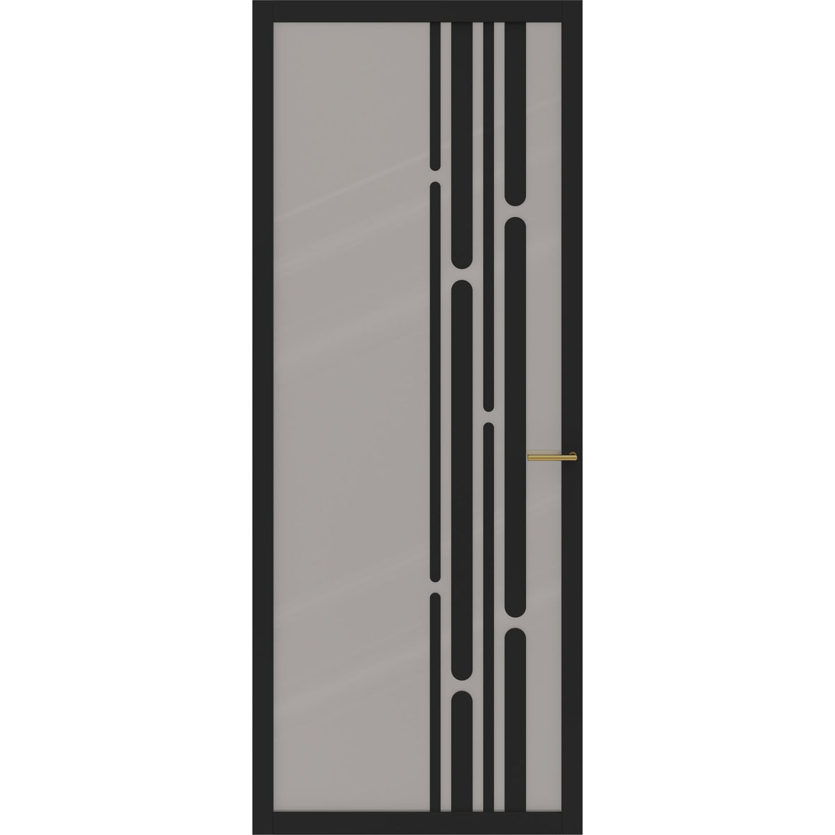Binnendeur Slim series One SSL 4524 Rook glas