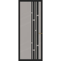 Binnendeur Slim series One SSL 4524 Rook glas