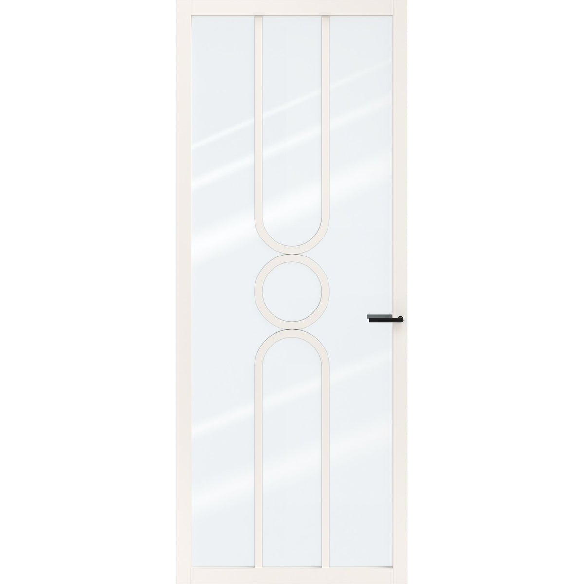 Binnendeur Slim series One SSL 4621 Nevel glas