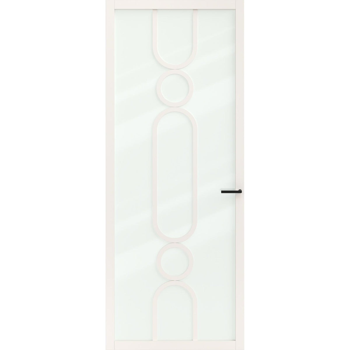 Binnendeur Slim series One SSL 4623 Nevel glas