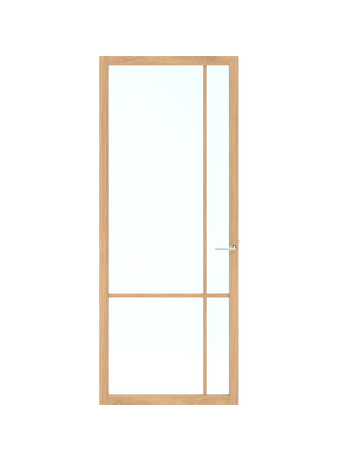 Binnendeur ELG1-CC04 Blank glas