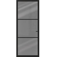 Binnendeur ELG1-1E02 Rook glas