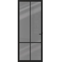 Binnendeur ELG1-1E05 Rook glas