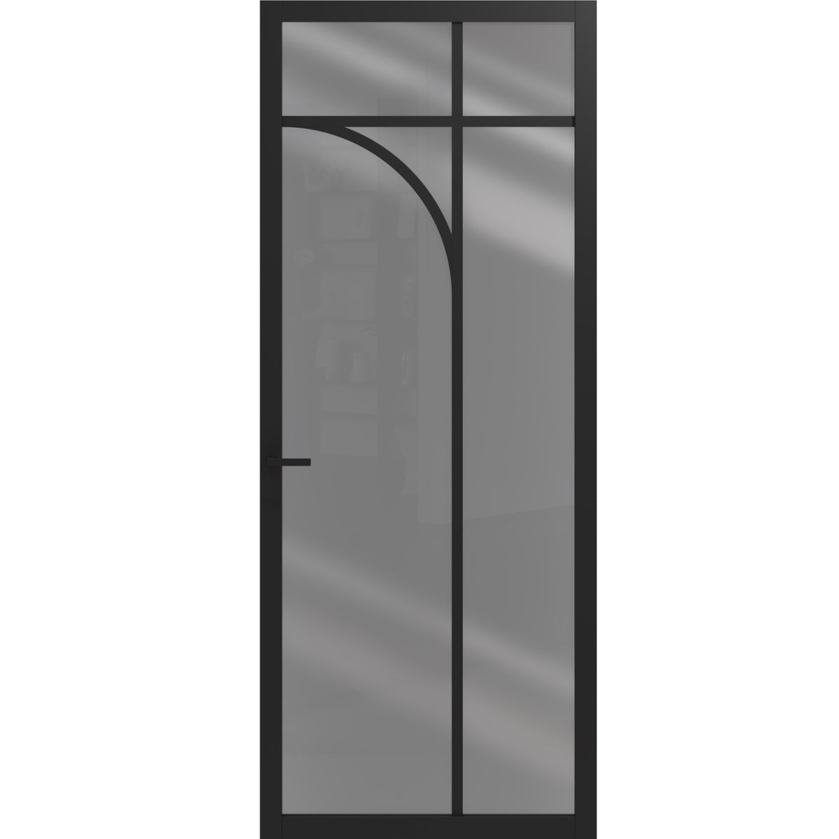 Binnendeur Slim series One SSL 4511 Rook glas