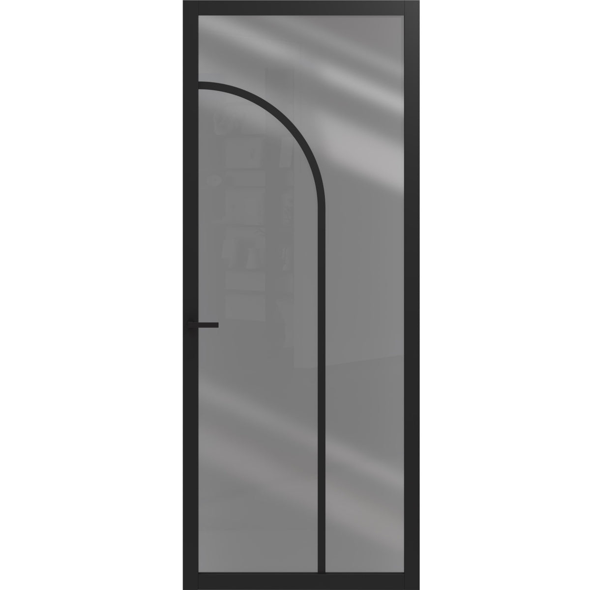 Binnendeur Slim series One SSL 4512 Rook glas