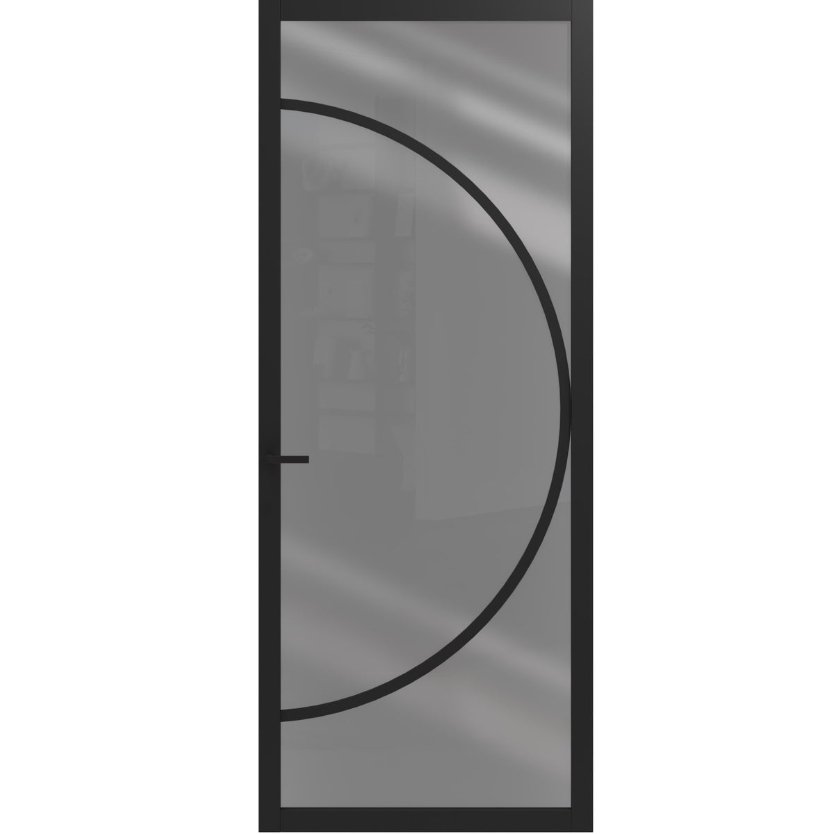 Binnendeur Slim series One SSL 4513 Rook glas