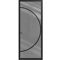 Binnendeur Slim series One SSL 4513 Rook glas