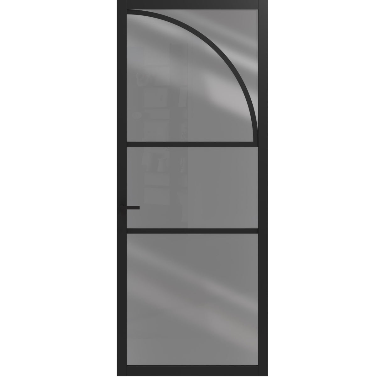 Binnendeur Slim series One SSL 4514 Rook glas
