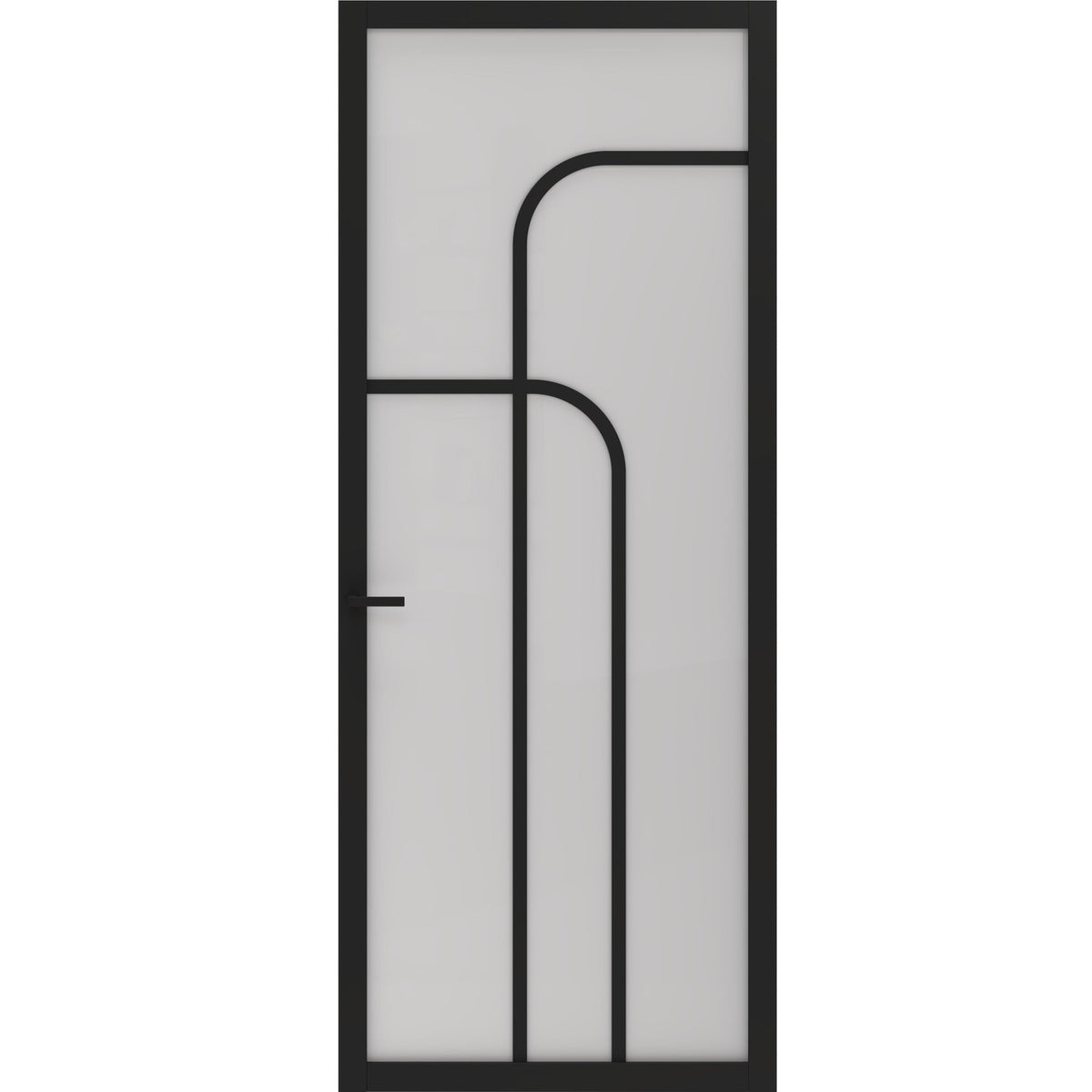 Binnendeur Slim series One SSL 4515 Nevel glas