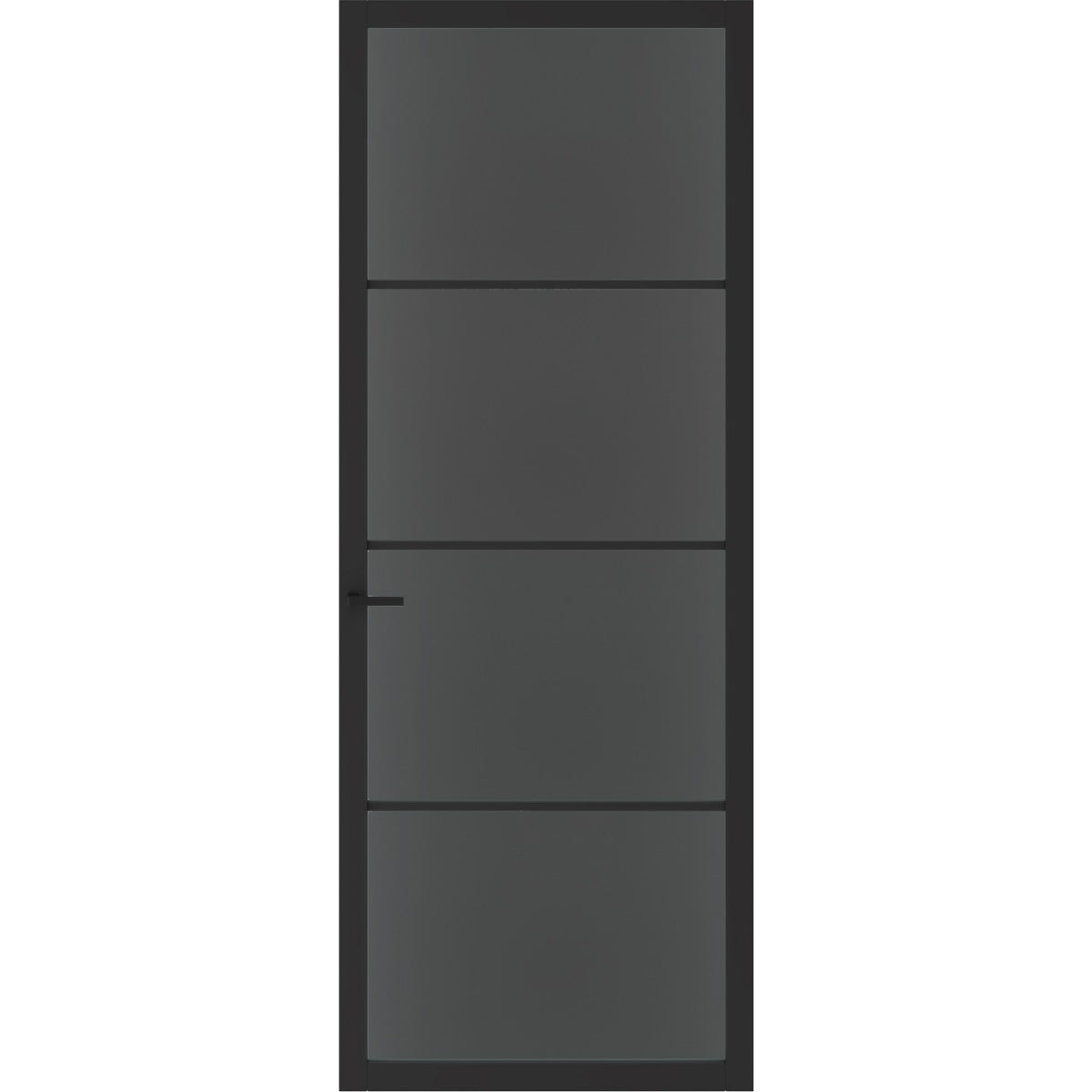Binnendeur SSL 4504 rook glas