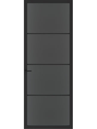 Binnendeur SSL 4504 rook glas