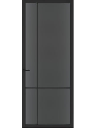 Binnendeur SSL 4509 rook glas